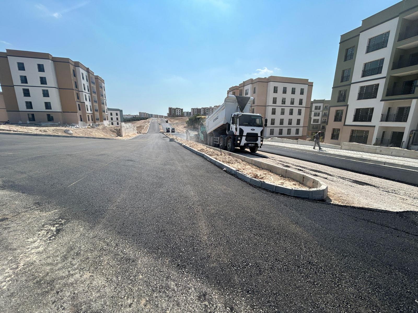 Adana Sarıçam Toki 1. Etap 1104 Konut Asfalt Çalışması